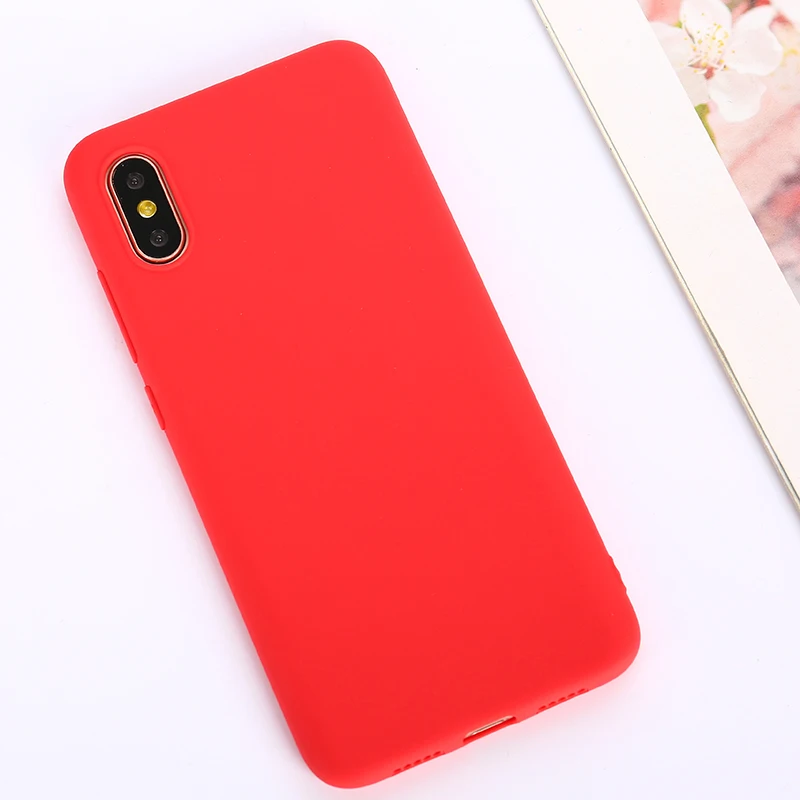 Мягкий силиконовый чехол для samsung Galaxy A10 A20 A30 A20E A40 A50 A70 J2 J3 J5 J7 Prime 2 Neo ТПУ матовый чехол для задней панели - Цвет: Red