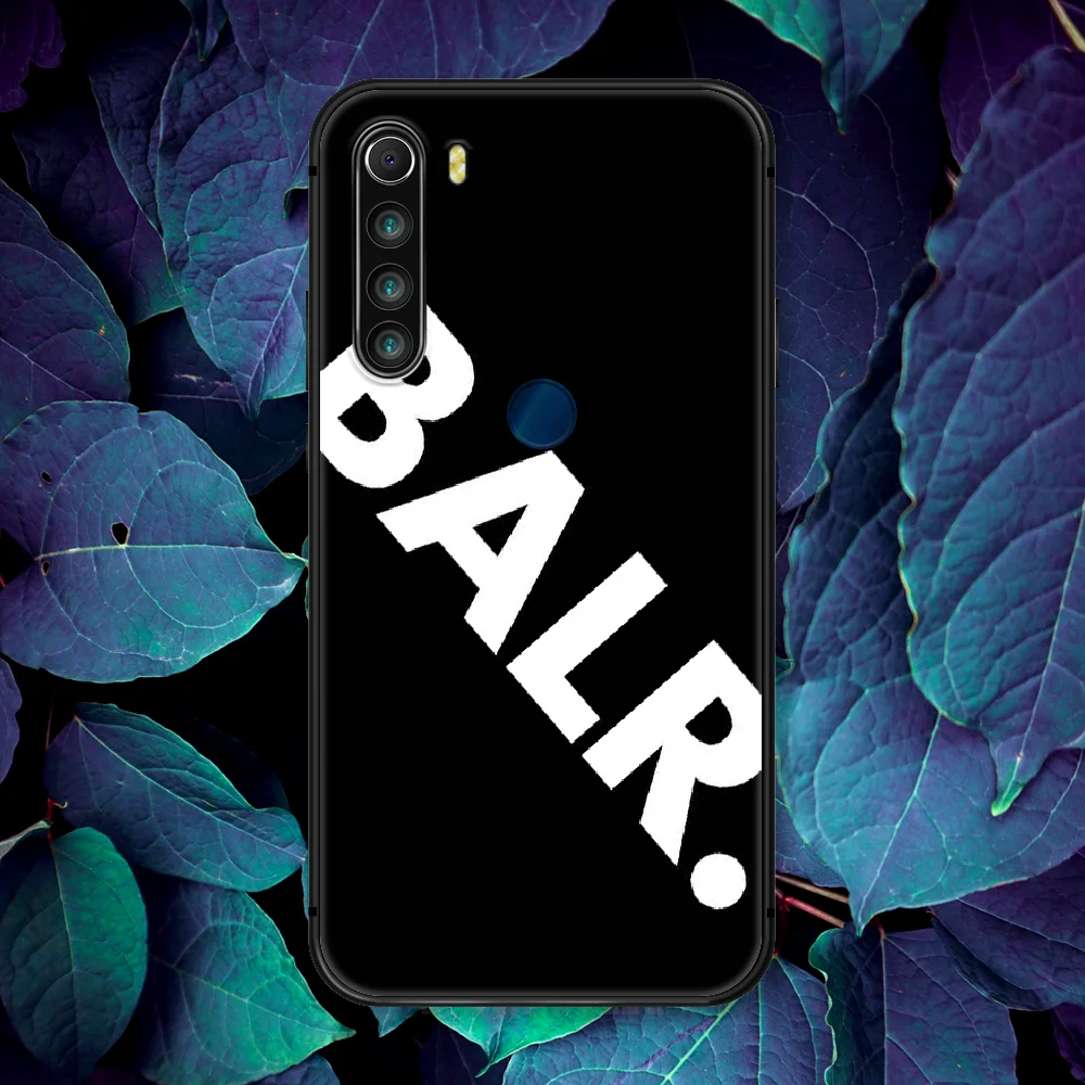 

BALE Fashion Brand Soccer Phone Case For Xiaomi Redmi Note 7 8 8T 9 9S 4X 7 7A 9A K30 Pro Ultra black Cover Trend Bumper Pretty
