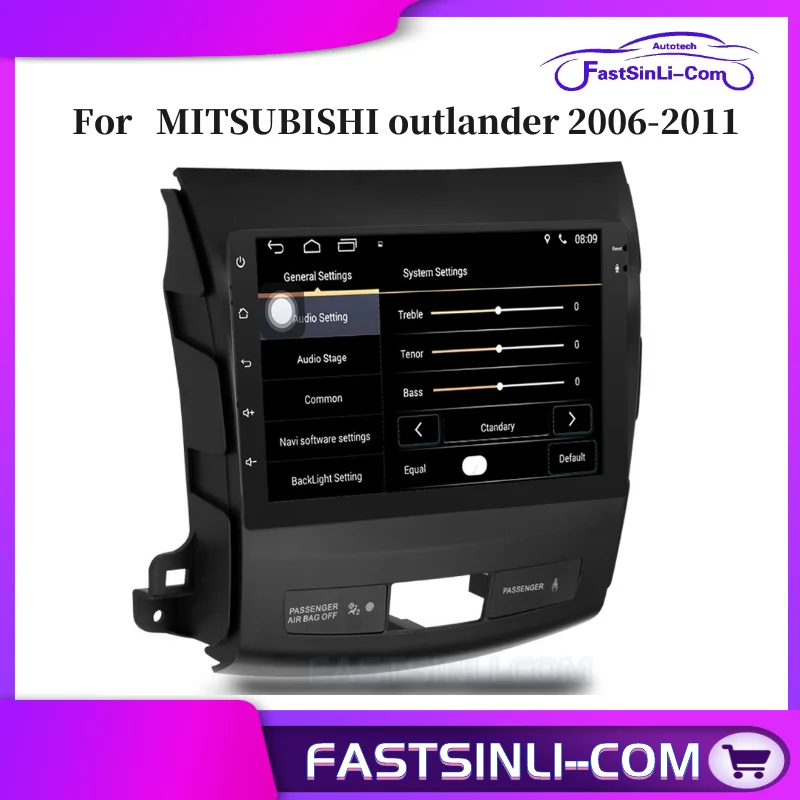 Мультимедийный плеер на Android автомобильный GPS для MITSUBISHI outlander 2006 2011 радио 9