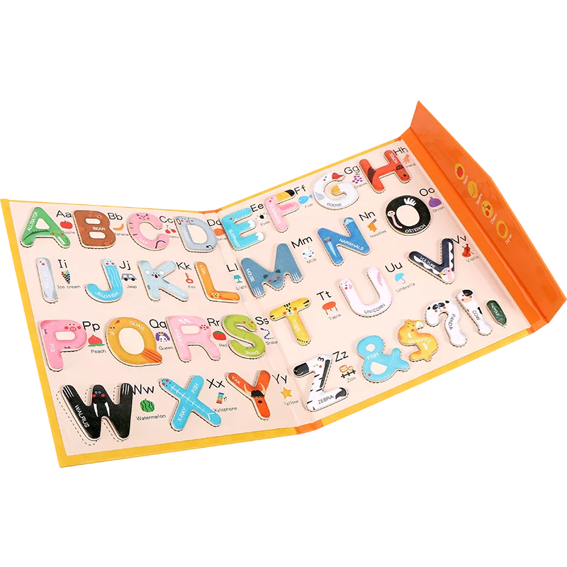 

Newest Kids Magnetic 3D Puzzle Jigsaw Tangram Toys Montessori Educational Drawing Games Brain Train Learning Toy Gift for Child