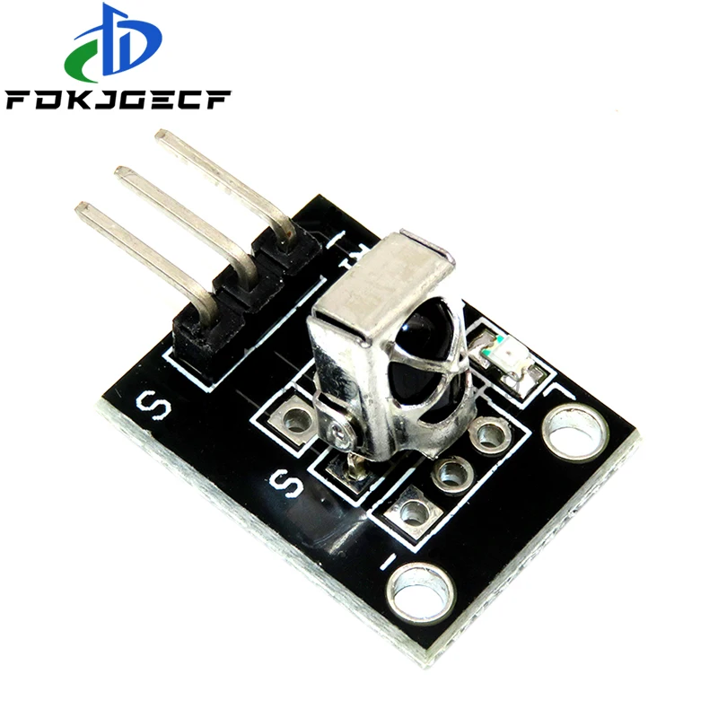 100pcs 3pin KY-022 TL1838 VS1838B HX1838 Universal IR Infrared Sensor Receiver Module for Arduino Diy Starter Kit - купить по