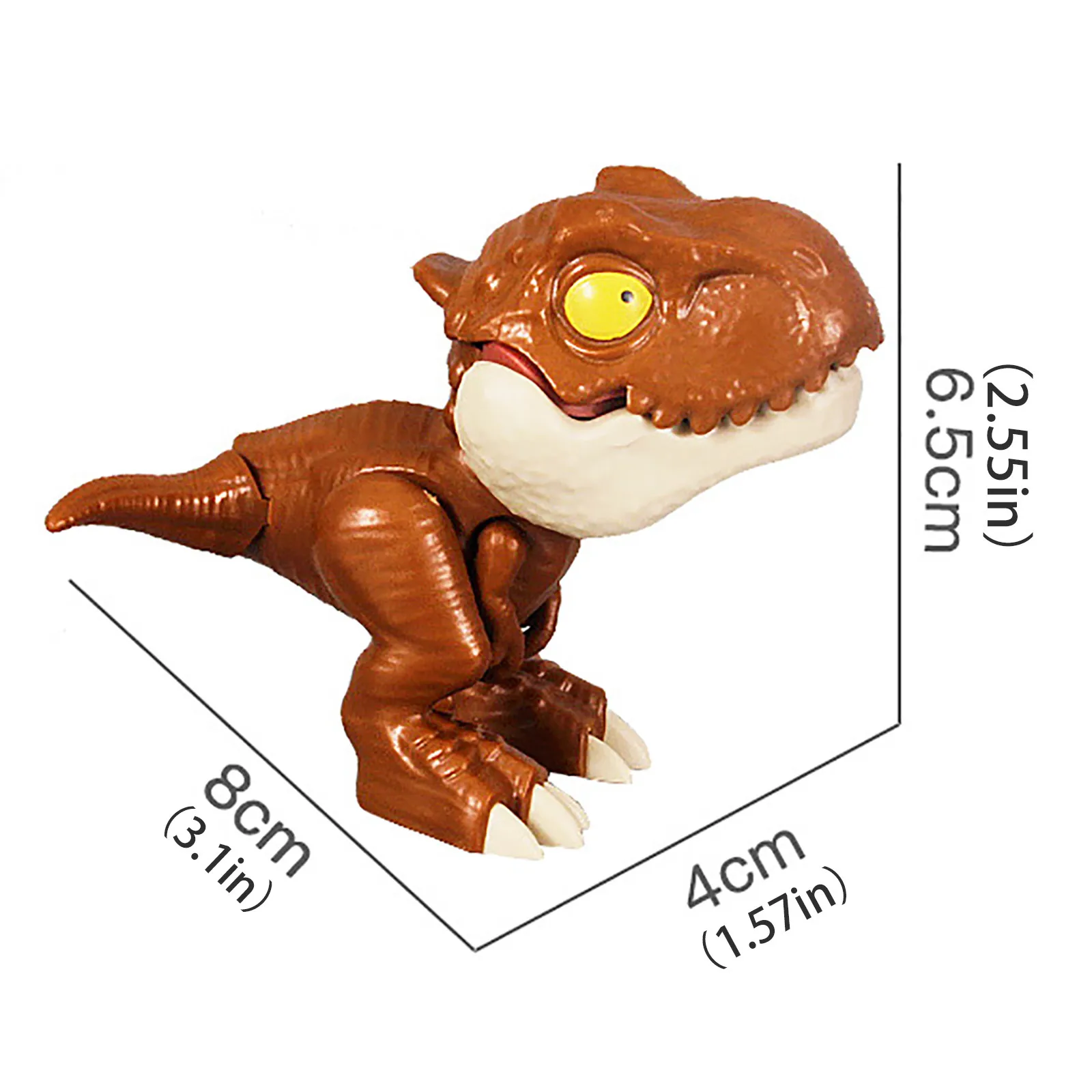 Пальчиковая игрушка-динозавр игрушка-антистресс интерактивный креативный