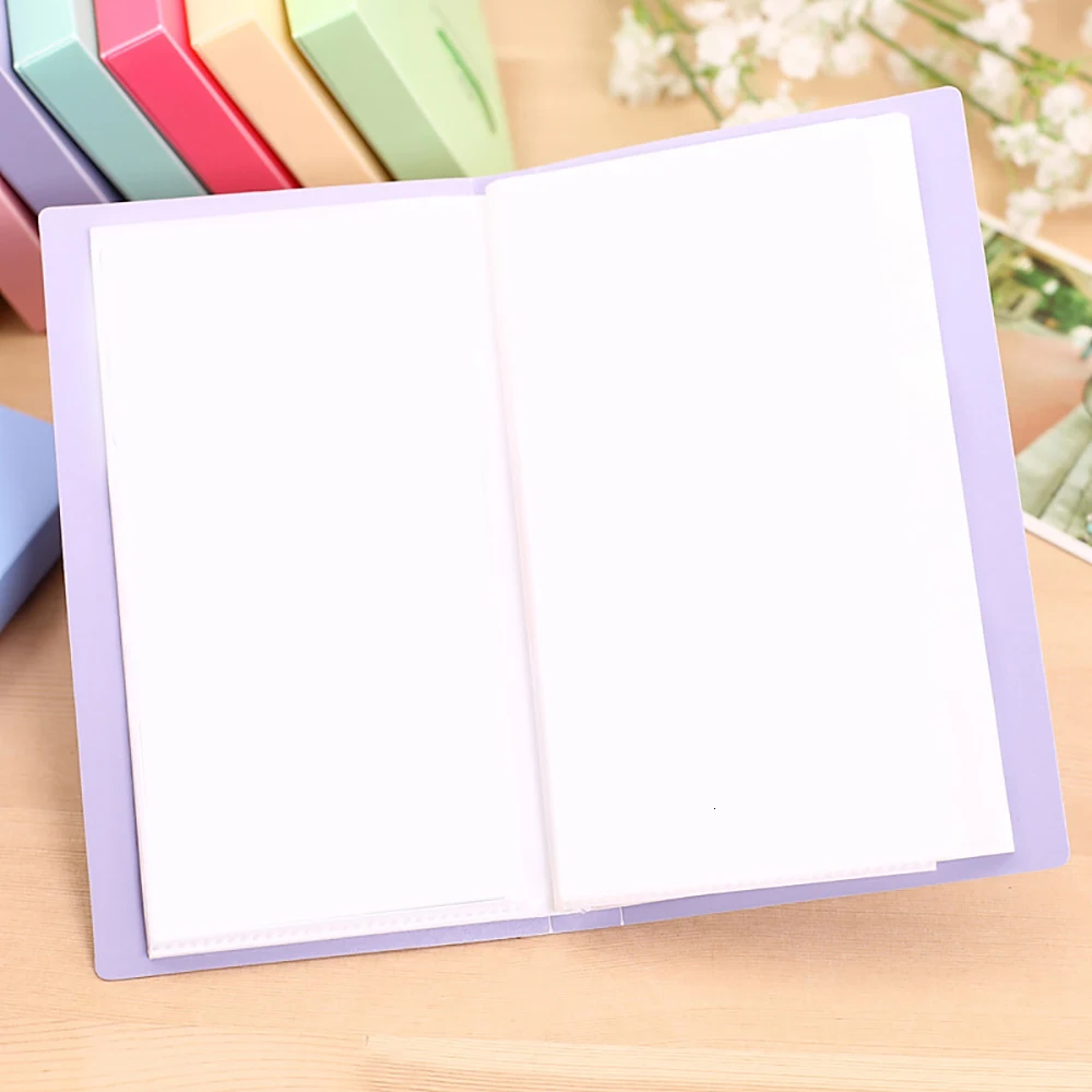 Creative New Portable 120 Pockets Card album BTS/EXO/GOT7 Lomo Card Photocard Name Card ID Holder Free Shipping