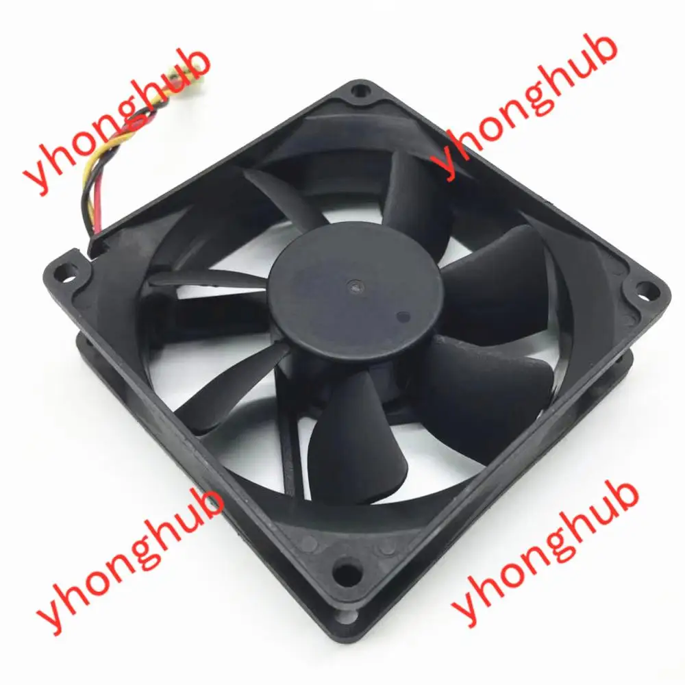 Y.S TECH FD1281257B 2A AC/DC 12V 2 76 W 80x80x25 мм 3 Провода Сервер вентилятор охлаждения|Кулеры и