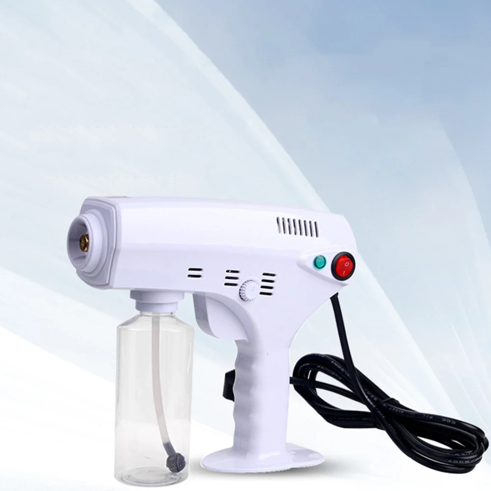 Household Face Spray Tool Handheld Nano Sprayer Water Replenisher Beauty Instrument with Original US Plug without Light Whi | Красота и