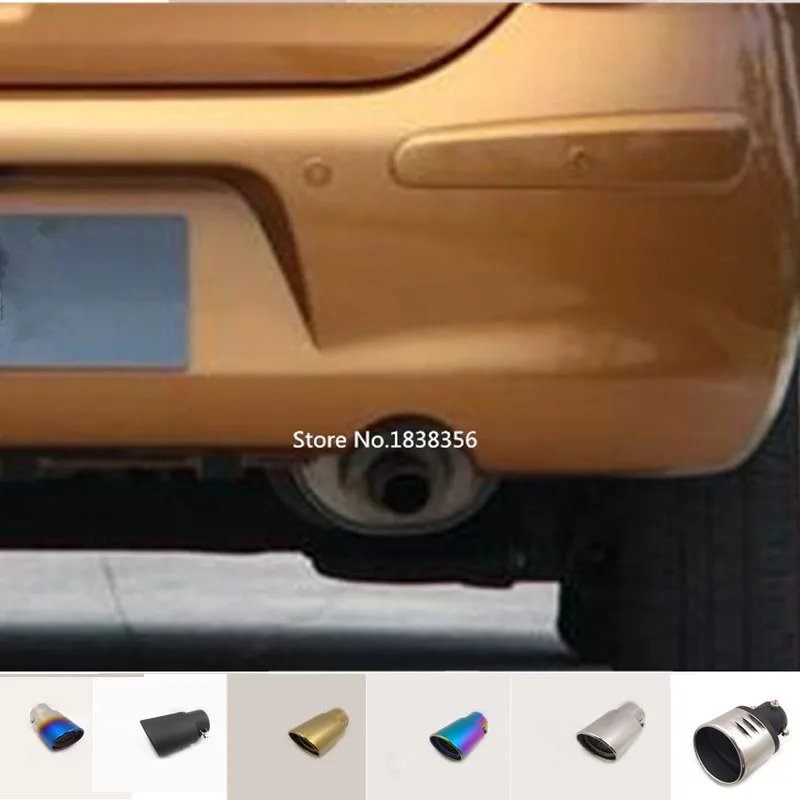 Наконечник глушителя для Nissan March 2011 2012 2013 2014 2015 2016 2017 1 шт.|Хромирование| |