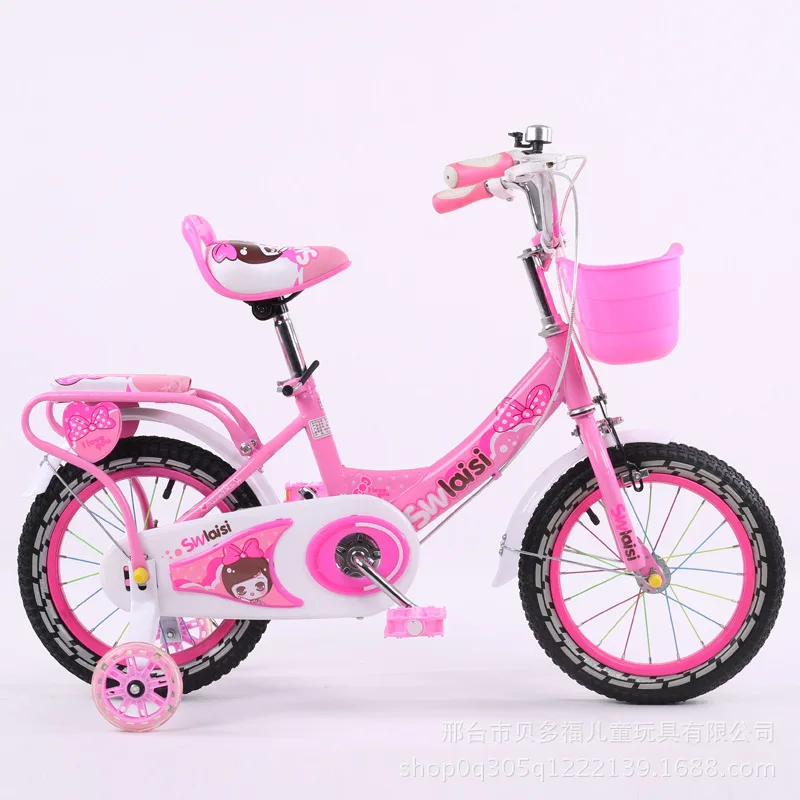 Детский велосипед для женщин коляска 14 дюймов детский Женский
