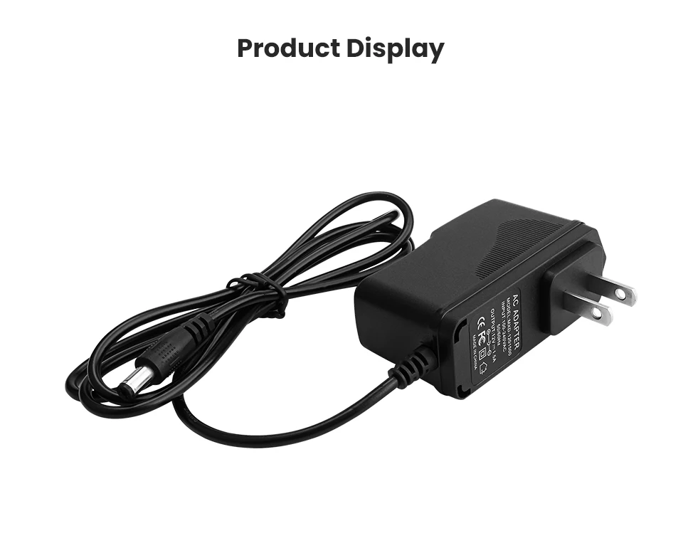 AIYIMA 12V AC 100 V-240 V 50/60 Гц адаптер конвертер DC12V ЕС Питание DC 12V1. 5A штепсельная вилка американского стандарта 5,5x2,5 мм для Мощность усилитель