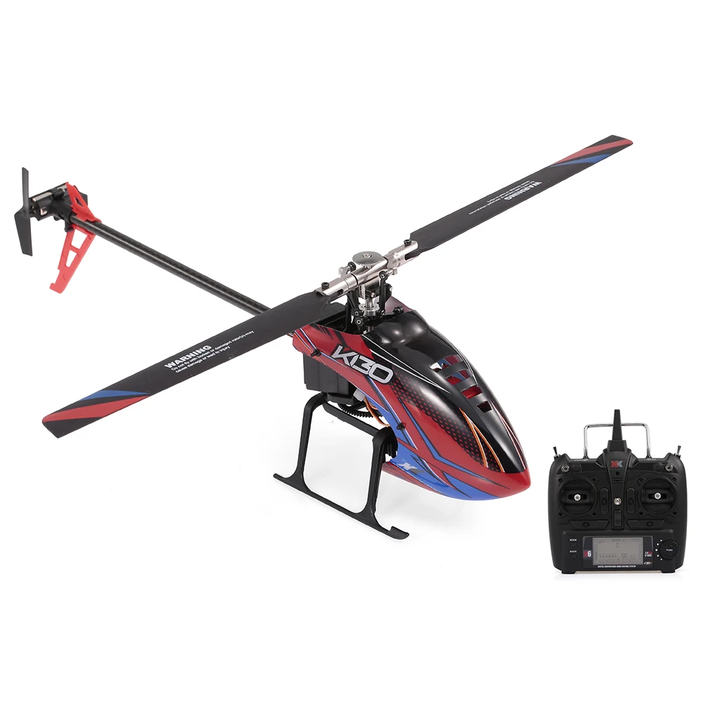 WLtoys XK K130 Радиоуправляемый вертолет 2,4G 6CH бесщеточный 3D6G бескорпусный совместим с FUTABA S-FHSS игрушка-трюк вертолет 3 батареи
