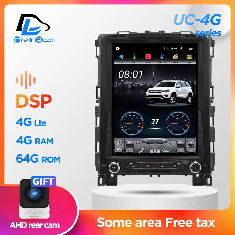 

Car Radio Multimedia Navigatio Video Player For Renault Koleos 2016-2019 Tesla style Vertical Screen Stereo No 2 din Android 9.1