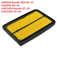 motorcycle air intake filter cleaner element for suzuki gsf650 bandit 650 09 14 gsx650 08 16 gsf1250 bandit 07 16 gsx1250 10 16