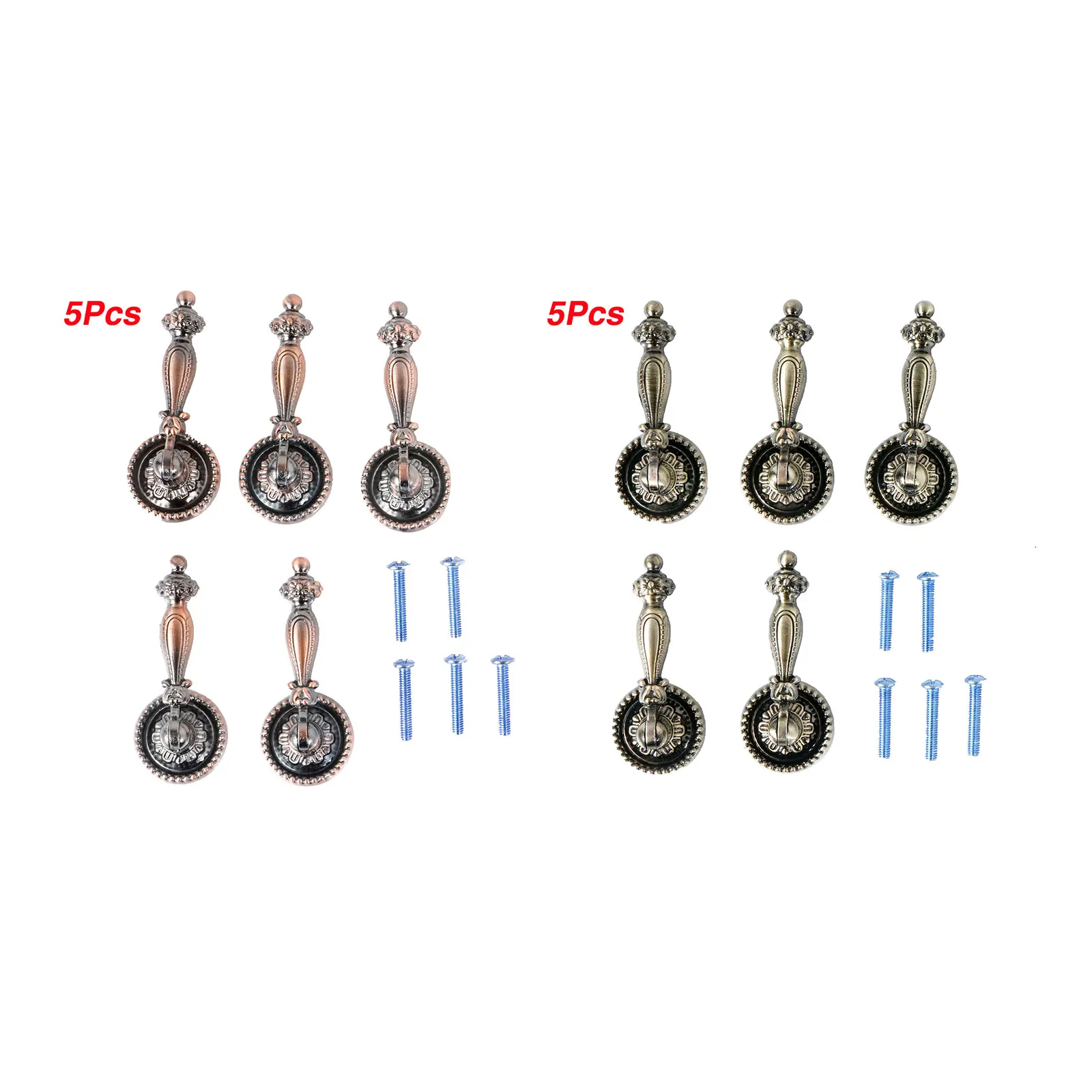 5 мебельной дверцы бронзовые ручки с капелькой слезинкой ручка ящика