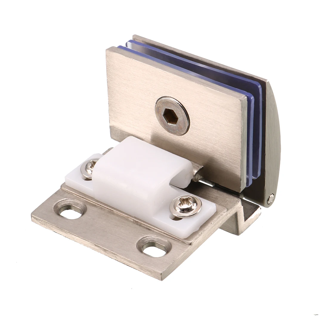 Uxcell стеклянная дверная петля витрина шкаф стеклянный зажим цинковый сплав для 5 8