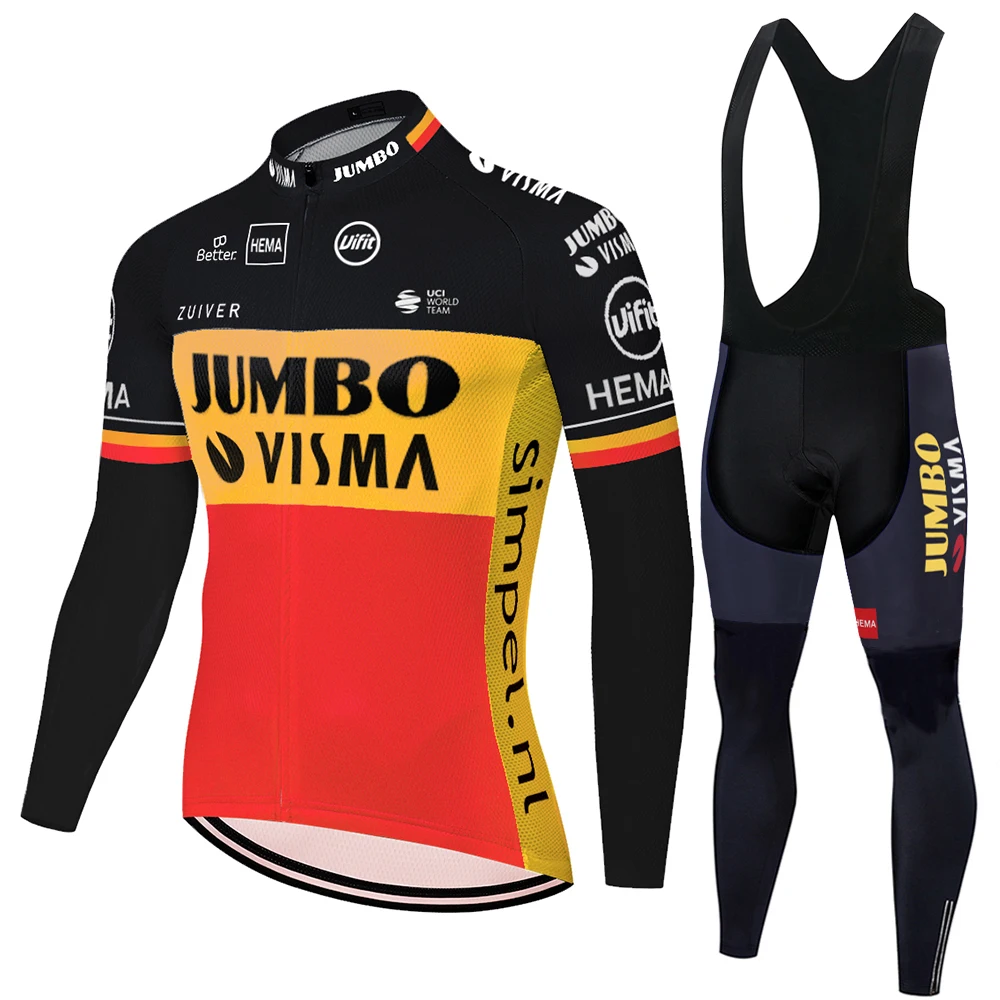 Чемпион Велоспорт Джерси JUMBO VISMA maillot cyclisme homme Лето Весна roupas ciclismo Мужская дышащая