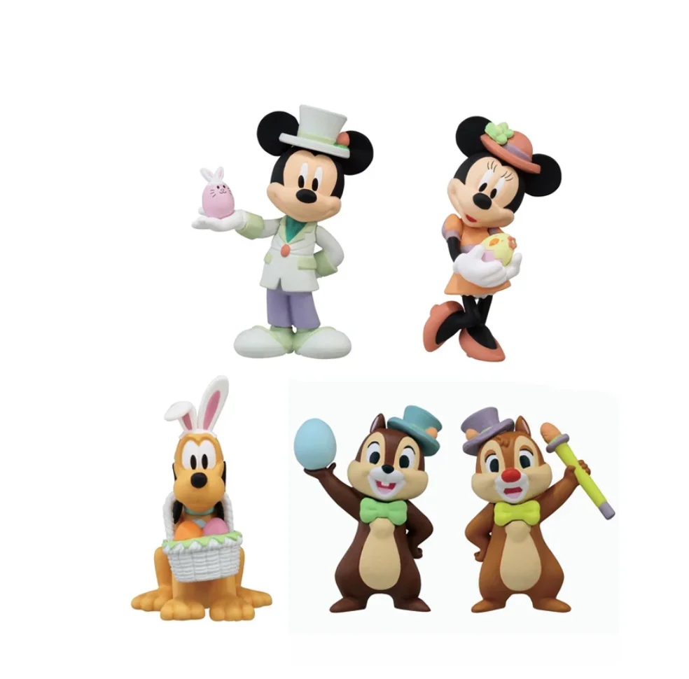 Оригинальные пасхальные фигурки героев мультфильма гасяпон Disney Микки Маус Минни