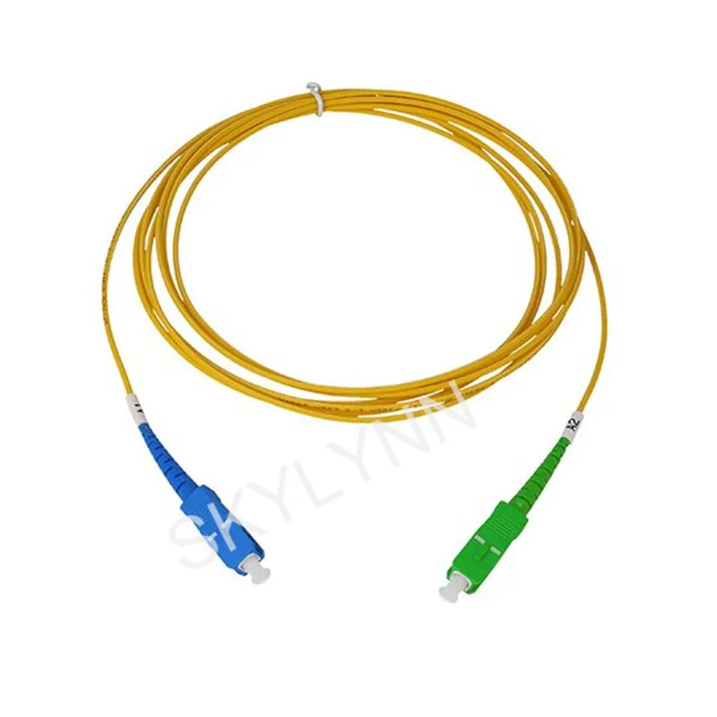 Горячая Распродажа 50 шт SC/APC-SC/UPC Simplex Single Mode G652D OS2 1 метр 2 0 мм волоконно-оптический