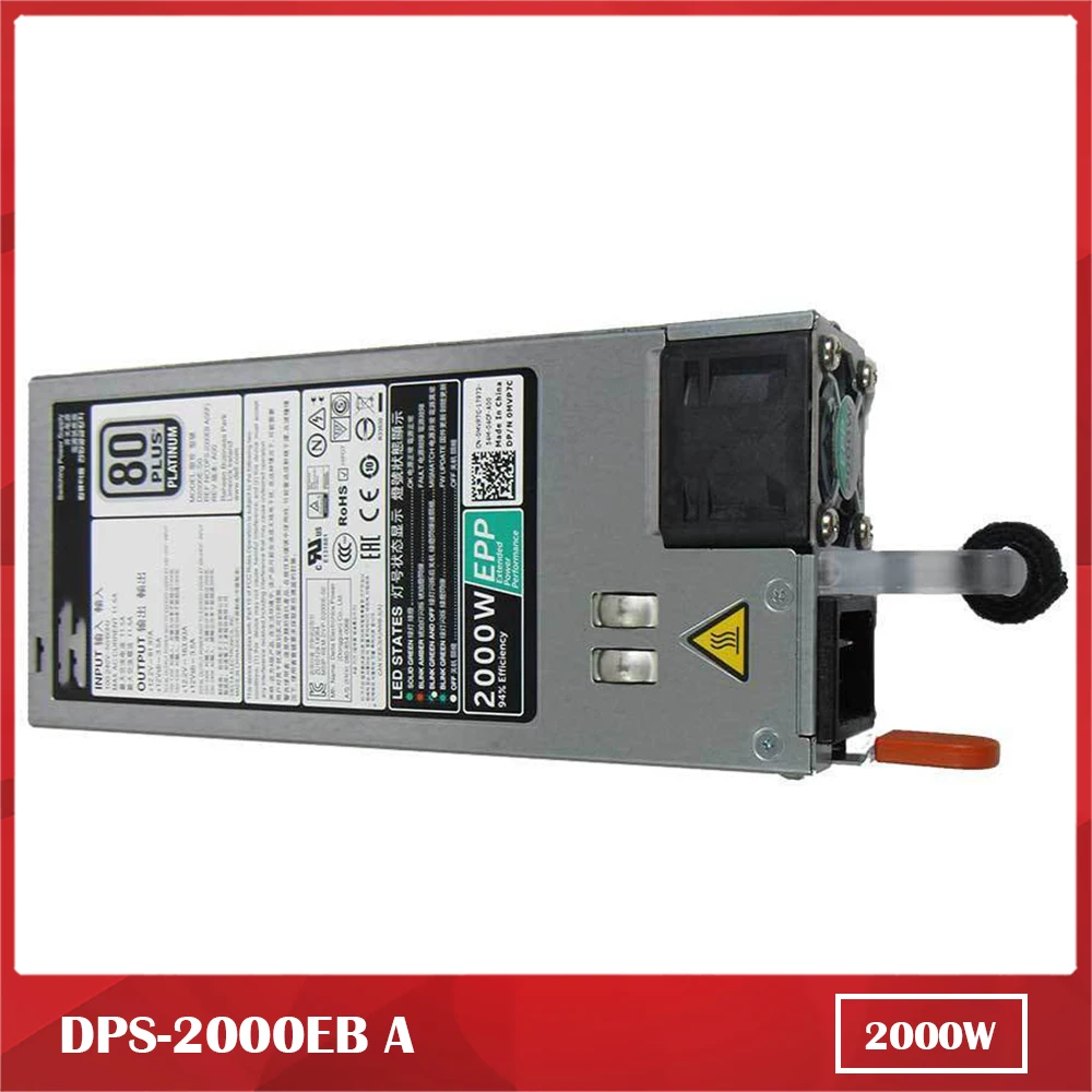 

Для серверного блока питания для DELL MVP7C 0MVP7C EPP Φ A DPS-2000EB 2000W 100% тест перед отправкой