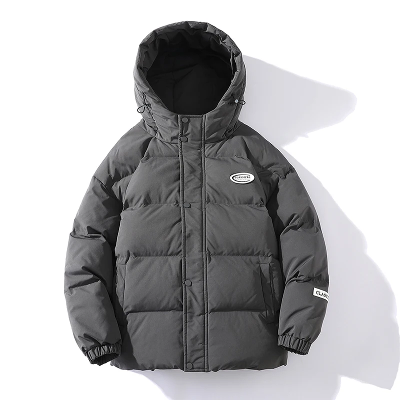 2021 new men's thickened down jacket solid color down super light cotton jacket autumn winter warm jacket Lightweight Jacket