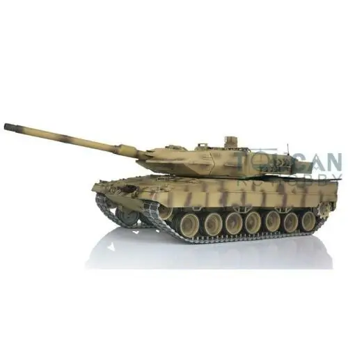 Leopard2A6 Радиоуправляемый Танк 3889 Ver2 полностью металлический шасси 1/16 Камо желтый TH00942