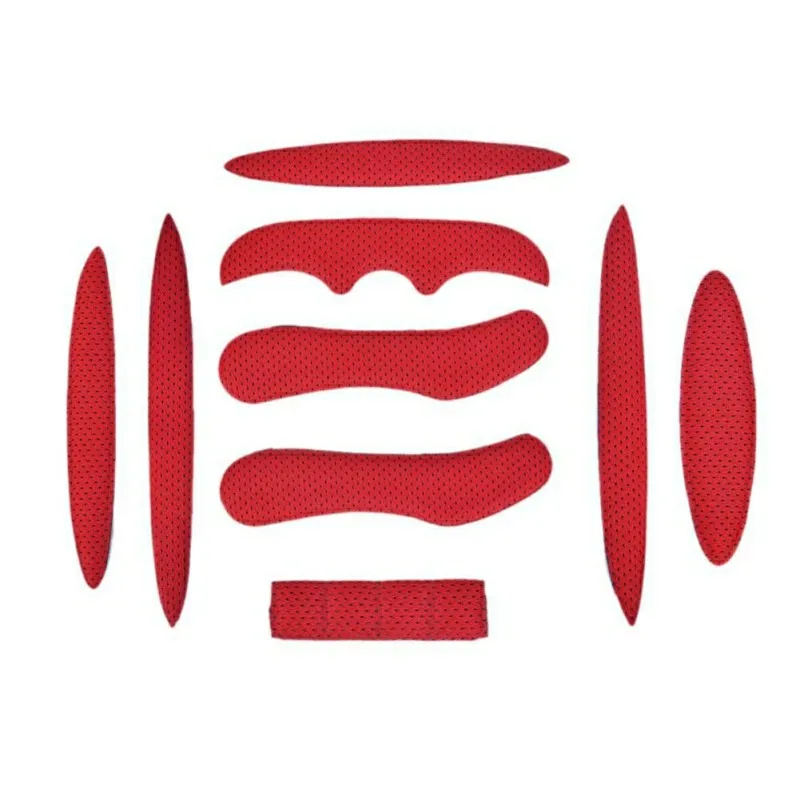 

9Pcs Helmet Padding Kit Bicycle Replacement Universal Foam Pads Set With Adhesive Dots For Bike Motorcycle Cycling Helmet