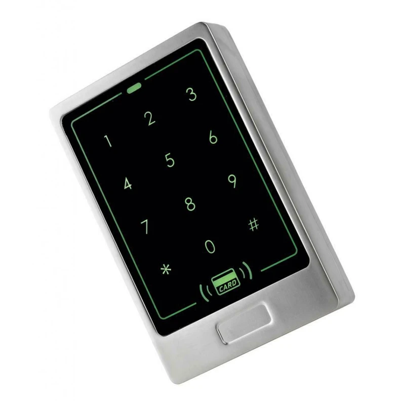 125 кГц RFID Контроль доступа к двери металлическая контактная панель Клавиатура