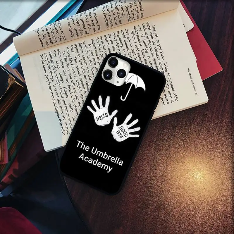 

New TV The Umbrella Academy Phone Case for iPhone 11 12 pro XS MAX 8 7 6 6S Plus X 5S SE 2020 XR Soft Silicone Shell Cover Funda