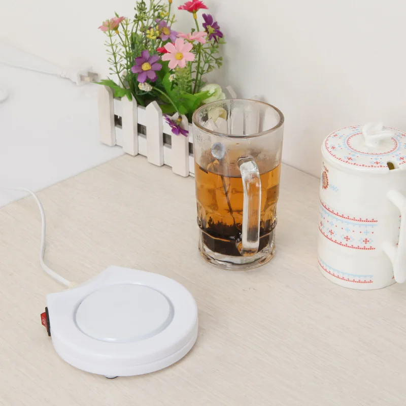 

Electric Drink Cup Warmer Pad Plate For Office Home Use mug heater High-quality Electric heater Cup Warmer US Plug 110V