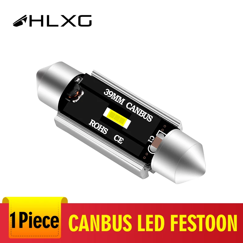 1 шт. CSP C5W C10W Festoon 31 мм 36 39 42 Canbus Auto внутренняя лампа Doom безотказная фотолампа цвет