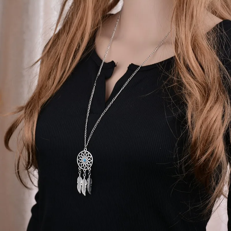 Классический из цельного металла очаровательный кулон в форме лепестков цветка