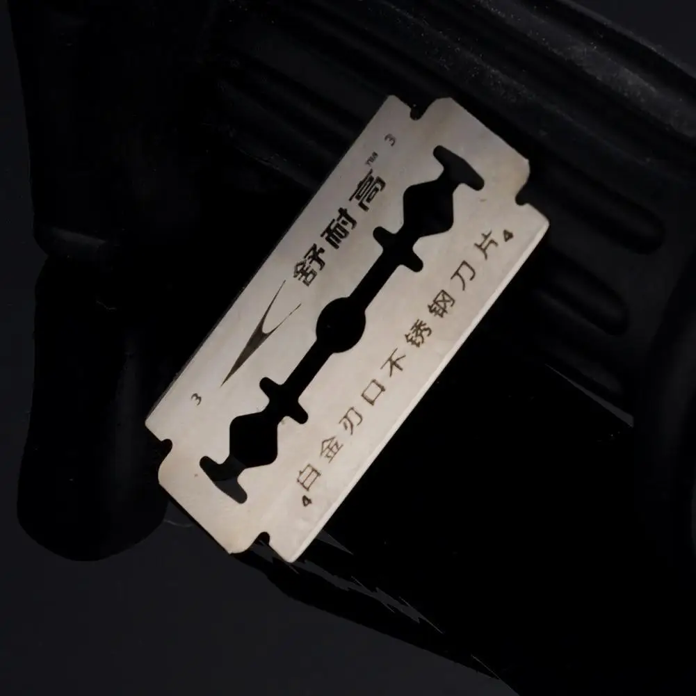 

Classic Double Edge Razor Men Barber Traditional Manual Blades With Shaving Shaving Razor Razor Blade Safety Men's Face D2N9