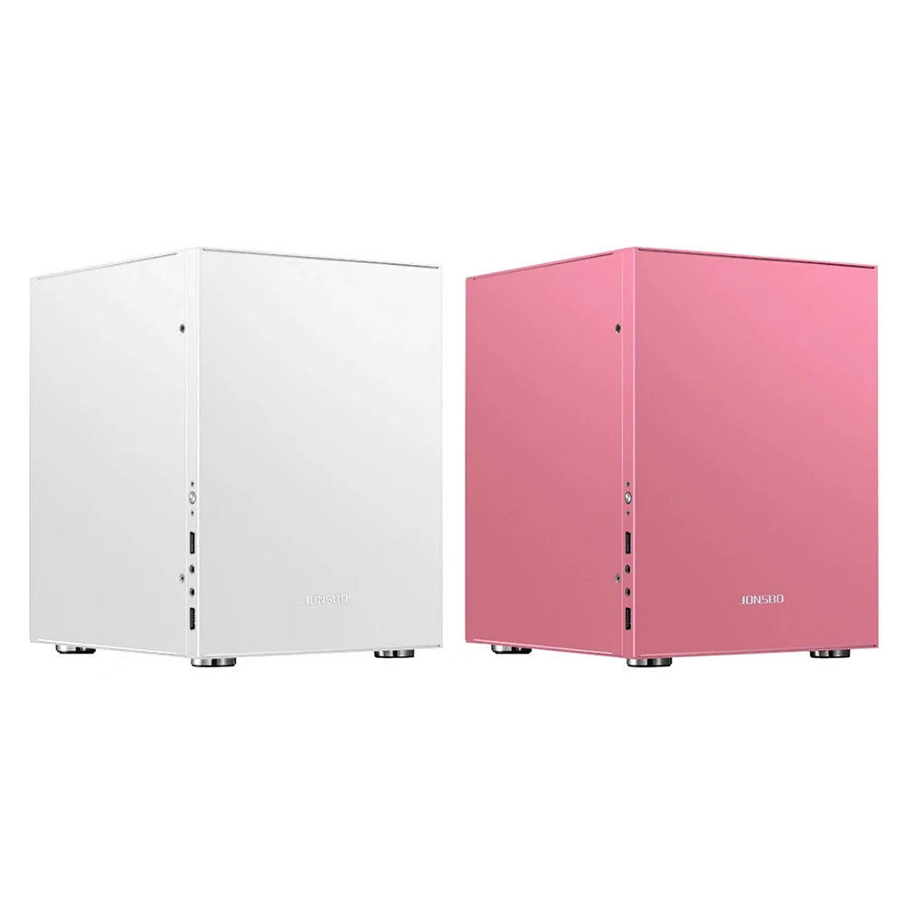 Чехол Jonsbo C2 ITX Micro ATX Mini для ПК USB3.0 аудио 3 слота микрофон алюминиевый сплав 5/2 5