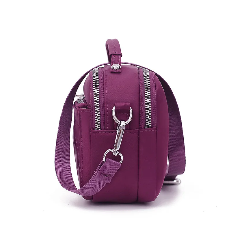 

2021 New Casual Nylon Women bag Solid Color Handbag and Purses Crossbody Bag Female Shoulder Bags Shopping Traval Feminina Sac