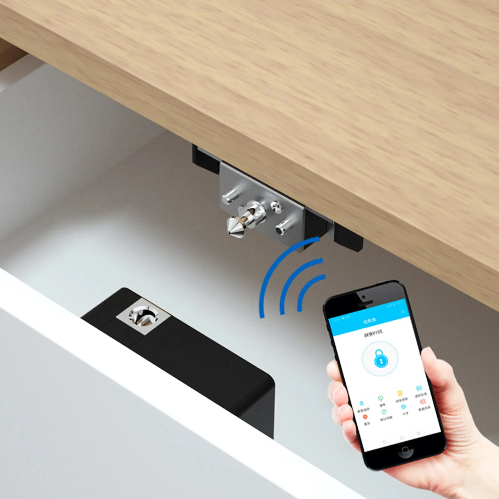 

2 в 1 Выдвижной выдвижной Bluetooth Интеллектуальный противокражный разблокировочный телефон с идентификацией идентификационных карт и блокир...