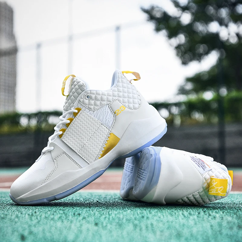 Профессиональная Мужская Баскетбольная обувь более стабильная спортивная uptempo