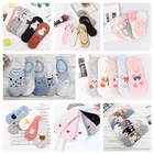 5 пар детских носков Симпатичные Harajuku животных модные носки для малышей; Комплект Забавный сезон весна-лето для кошек, собак, кроликов, панды, низкая грудь, счастливая, раздел-детские носки