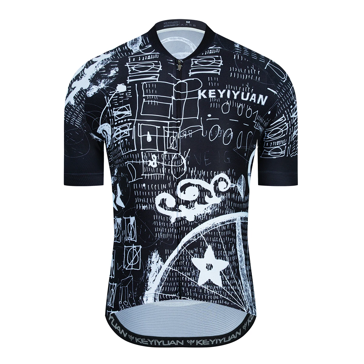 

KEYIYUAN 2023 Cycling Jersey Men's Mountain Bike Clothing Bicycle Shirt Road MTB Top Blusa Ciclismo Masculina Maillot Hombre