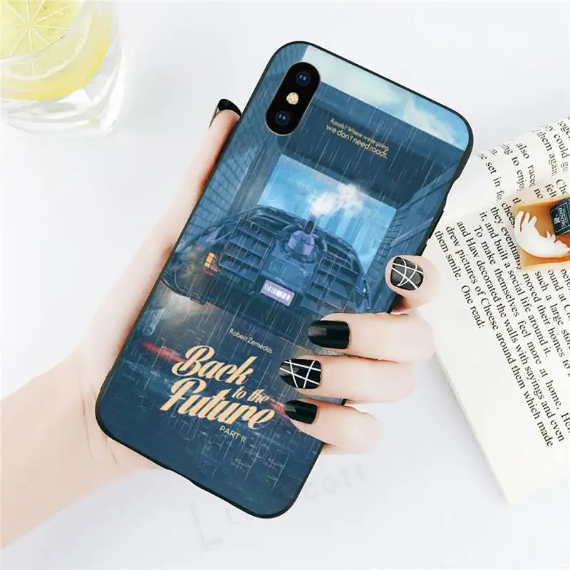 

Back to the Future Time Machine Phone Case for iPhone 11 12 pro XS MAX 8 7 6 6S Plus X 5S SE 2020 XR