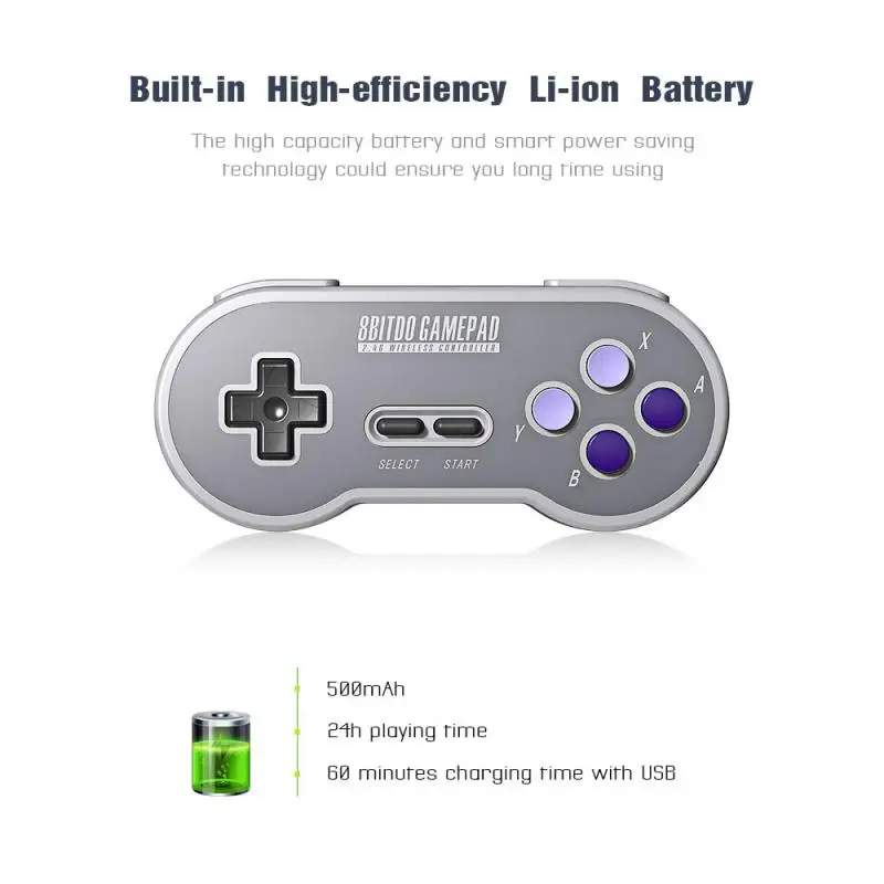 Беспроводной Bluetooth контроллер беспроводная консоль 8 bitdo SN30/SF30 2 4G для NES SNES SFC