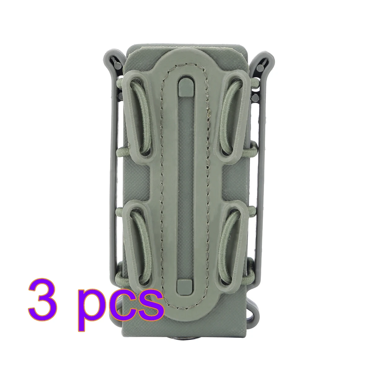 3 шт. WST Гибкая термопластичная Резина Скорпион быстрая Магнитная сумка для 9 мм