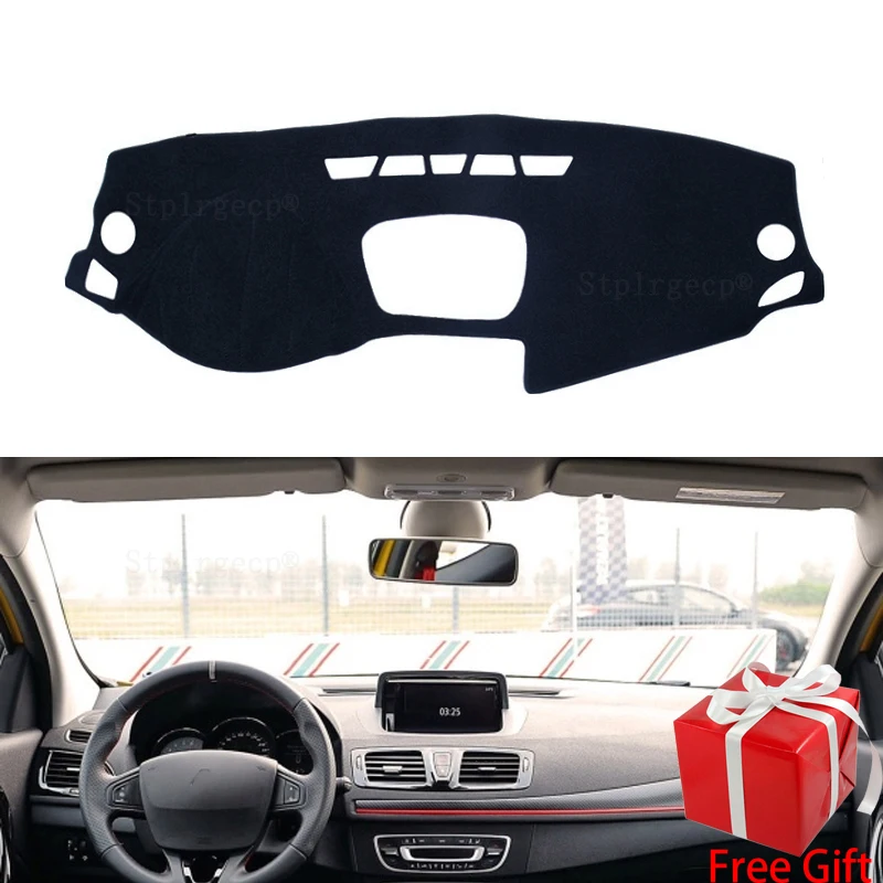 Защитный коврик для приборной панели Renault Megane 3 III MK3 2008 2015 купе CC GT защитная