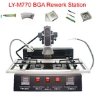 LY-M770 BGA паяльная станция 2 зоны ручное управление 1900 Вт bga паяльная станция