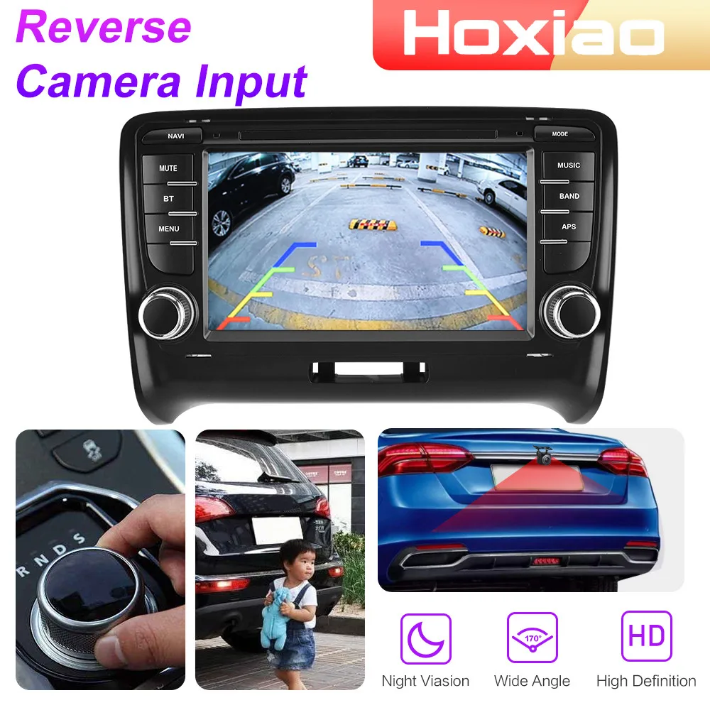 Автомагнитола 2DIN 4G Android мультимедийный видеоплеер для Audi TT MK2 8J 2006 2007 2008 2009 2010 2011 2012