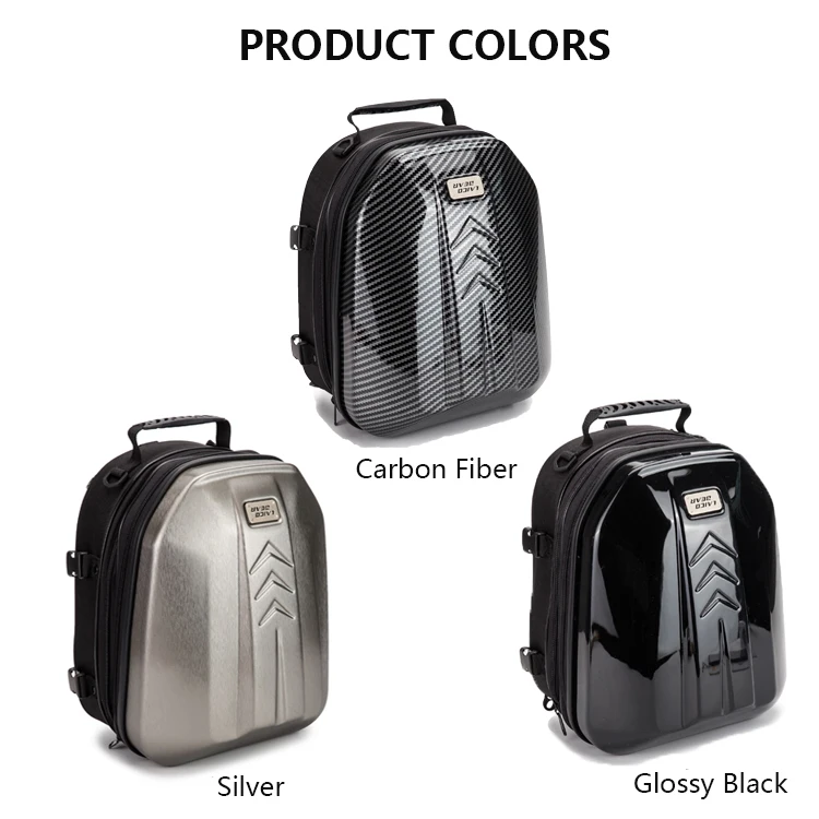 Motorcycle Rear Seat Bag Waterproof Multifunctional Tail High Capacity Back Rider Racing Helmet Backpack |