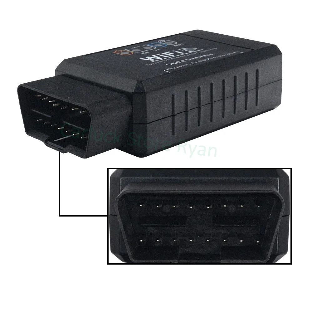 Диагностический сканер ELM 327 V1.5 Wi-Fi OBD2 для Android/IOS | Автомобили и мотоциклы
