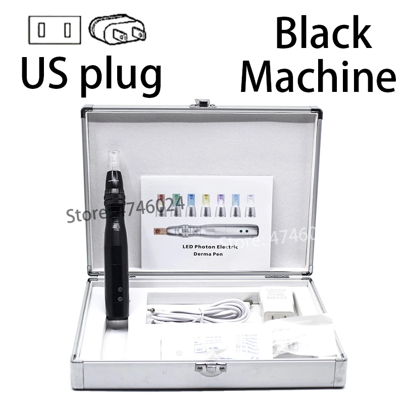 US Black Machine 2 5 мл BB крем с 7 цветами светодиодный светильник BB крем машина для белого осветления основа BB крем Жидкая Основа макияжа сыворотка - Цвет: US Black Machine 2