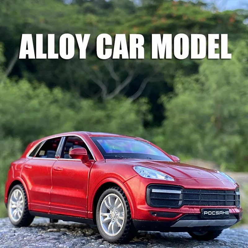 Модель автомобиля Porsche Cayenne Turbo в масштабе 1:32 литой игрушечный автомобиль из