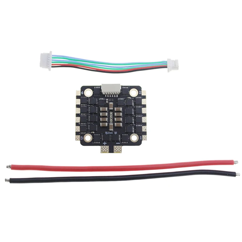

HAKRC 35A BLheli_32 2-5S 4in1 Brushless ESC Support DShot1200 for RC Camera Drone FPV Racing
