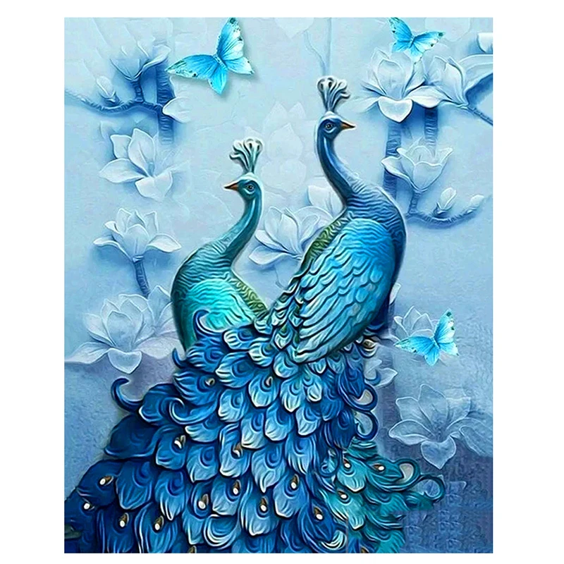 Алмазная живопись 5D сделай сам картина квадратной формы с животными вышивка
