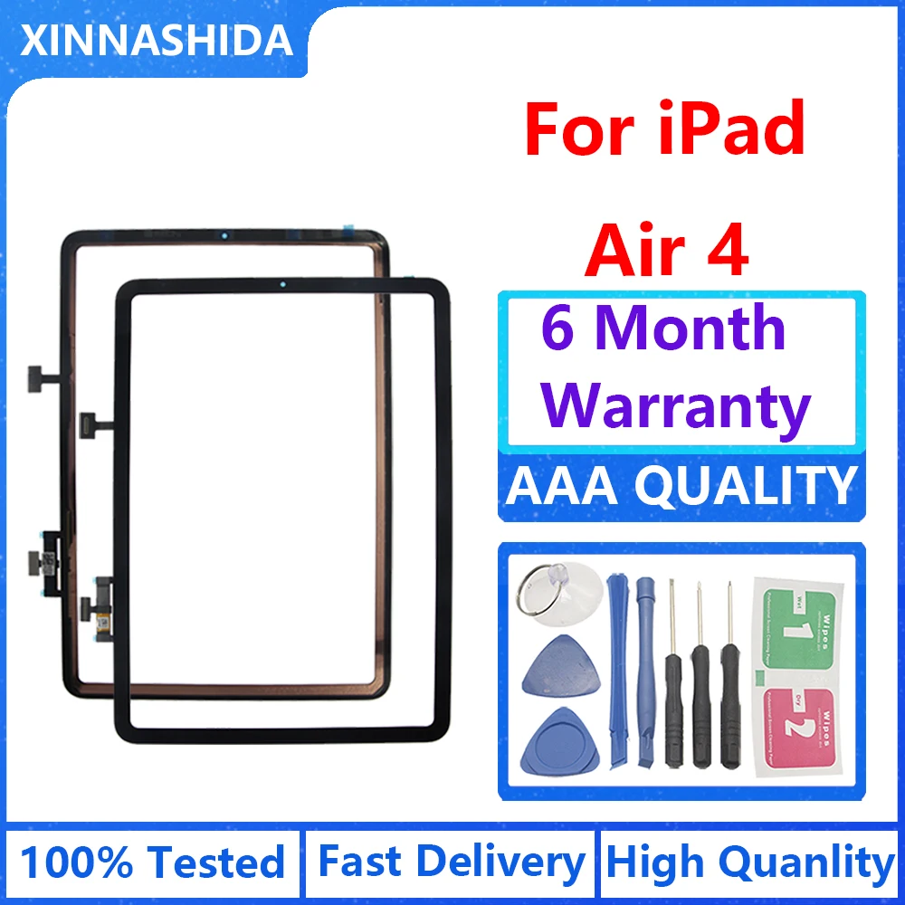 Для iPad Air 4 4-го поколения 2020 A2324 A2325 A2072 A2316 сенсорный экран дигитайзер сенсор Ремонт