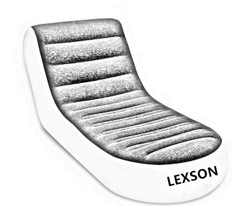 L-shape Foldable Chaise Lounge Chair Lazy sofa bed PVC flocking double inflatable outdoor 165*84*79 |